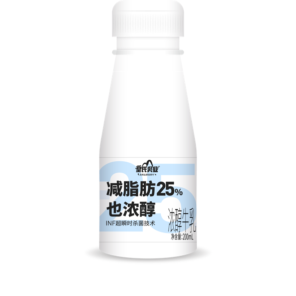 減脂25%也濃醇濃醇牛乳